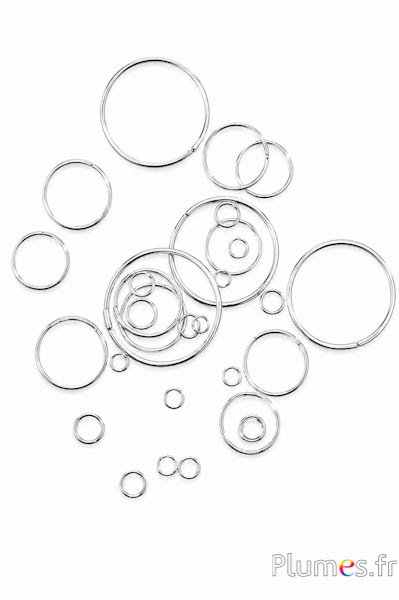 Anellini di congiunzione -  Ø 5-20 mm - argento